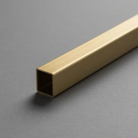 Труба латунная профильная 2.4х1.2 мм Л63 ГОСТ 20900-2014