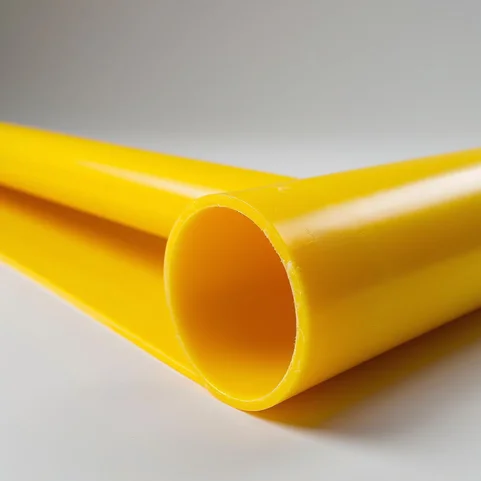 Газовая труба полиэтиленовая 16х3 мм SDR 9 ПЭ 80 желтый