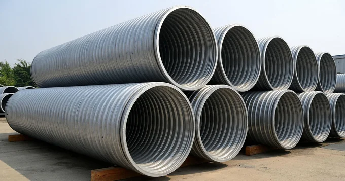 Гофрированные трубы