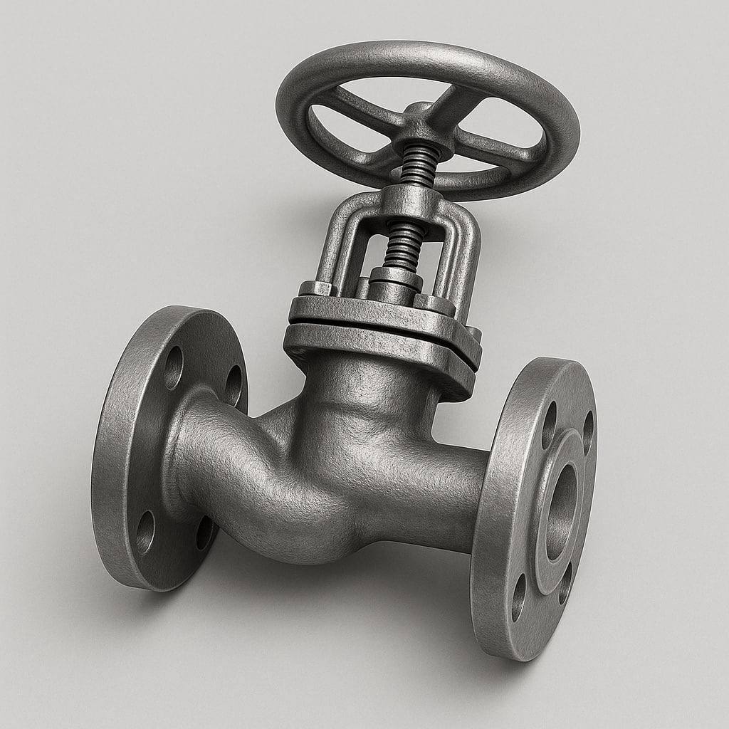 Вентиль нержавеющий игольчатый сварной Ду 15 AISI 304